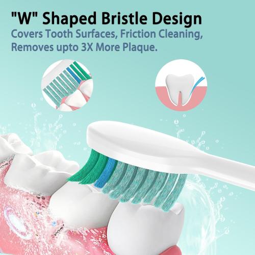 Toothbrush Replacement Heads for TAO Clean Electric Toothbrush, 10 Pack