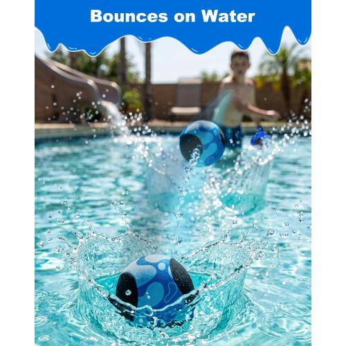 Water Baseball Gloves Bouncing Ball Set for Pool & Beach Toys