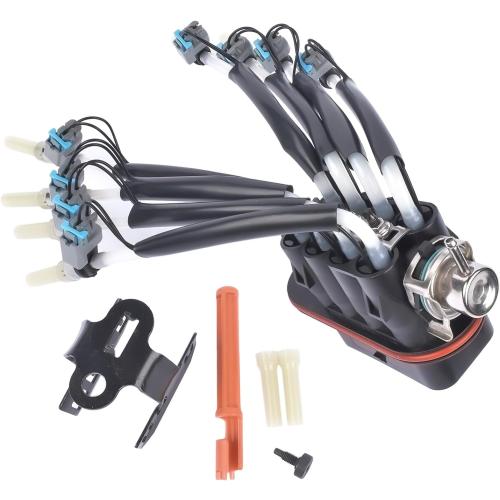 Fuel Spider Injector Assembly W/Bracket Replacement For 1996-02 GM Chevy Pickup Trucks Suburban Express Savana 5.0 5.7 Vortec V8# FJ504 89060440 17114163 25340347 93441235 217-3029