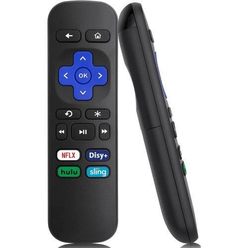 Universal Replacement Remote Control for Roku Express, for Roku Premiere, for Roku Box, for Roku Player, for Roku 1 2 3 4 -【NOT for Stick or TV】