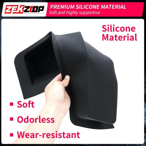 2PCS Cargo Side Storage Tray Compatible with 2025 2026 Toyota 4Runner 5 Seats Rear Trunk Side Storage Box Slot Pockets Silicone Cup Holder Organizer for 4 Runner Accessories (2PCS Cargo Tray)