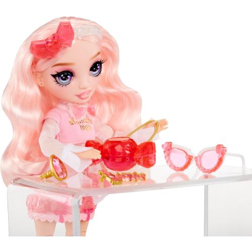 Rainbow High Creative Crystals Bella - Pink 11” Fashion Doll with Crystal Accessory Make It Kit, Ring for You, DIY, Crafts, Resin Play, Kids Gift 8