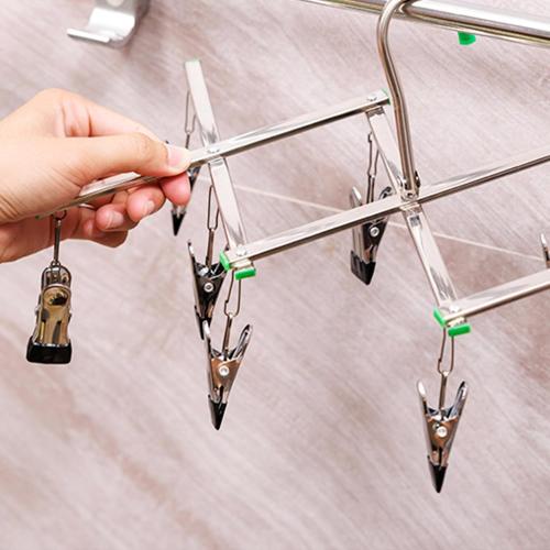 Darkroom Film Drying Hanging Rack Frame 10 Clips For 35mm 120/125 Foldable Hanger Windproof Accessories