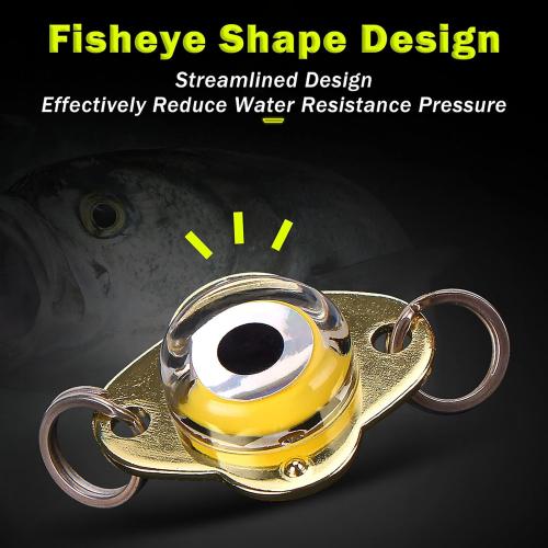 LED Fishing Lures,Deep Drop Fishing Lights,Underwater Flasher,LED Lighted Bait Flasher Fishing Spoons,Flasher Saltwater Trolling for Bass Halibut Fishing Lures Kit