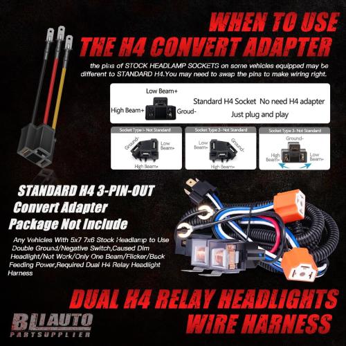 5x7 H6054 LED Headlights DOT Approved 7x6 Hi/Low Sealed Beam H5054 H6052 6053 69822 Headlight for Jeep XJ YJ MJ Tacoma Pickup Ford Probe Chevrolet S10 Blazer Express Van Truck SUV