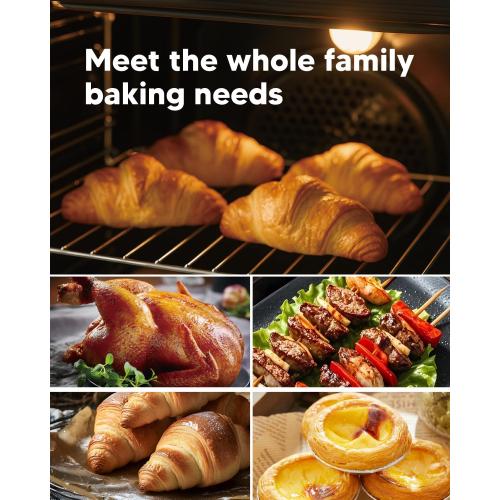 Upgrade WB48T10063 Oven Rack Fit for GE JB250DF1 JB400DP Series Range Ovens | Replaces AP4538468 1550790 AH2577619 EA2577619, 2 Pack 24x17 Rack Compatible With GE Models