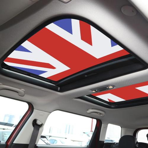 TOMALL Car Sunroof Shade Cover Compatible with Mini Cooper R56/F56/R60/R55/F55/F54 Car Accessories Foldable Anti-UV Ray Sun Shade Interior Sun Protector Trim for Countryman Clubman Accessories (Red)