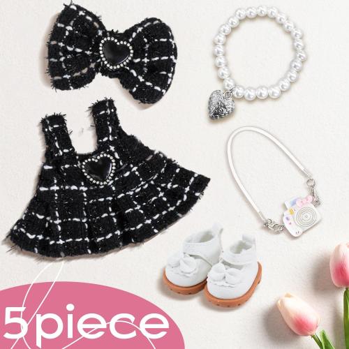 17 cm Cute Doll Clothes Design Outfits Accessories Mini Big Into Energy Monster Case Cover Protector Box Bag Display Charm Figure Keychain