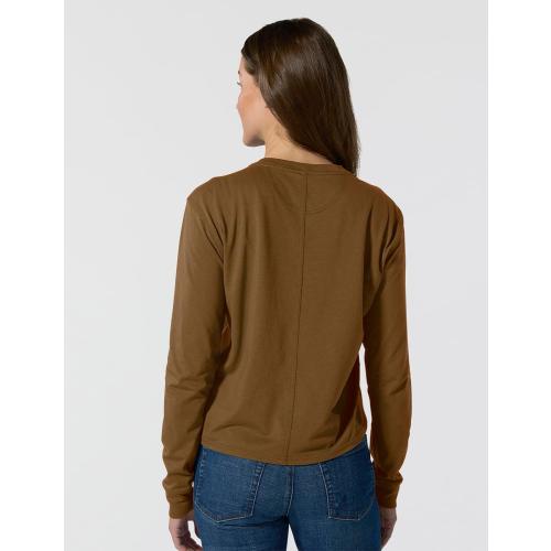 XXL Carhartt Women's Tencel Fiber Series Loose Fit Long-Sleeve Pocket T-Shirt