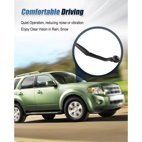 Replace 43513 43514 Front Windshield Wiper Arms Compatible with Ford Escape 2013-2019 CJ5Z17527A CJ5Z17526B, Driver Side & Passenger Side