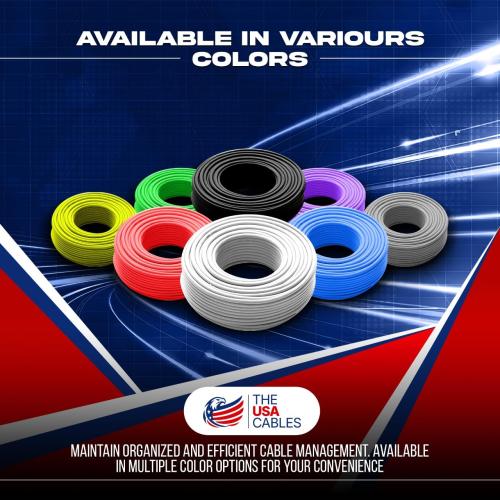 Cat6 Plenum Cable 1000FT– DSX-8000 Certified | 0.58mm Solid Conductor | High Speed 10Gbps Ethernet Cable | Premium Networking Wire for Home, Office & Commercial Installations - Black