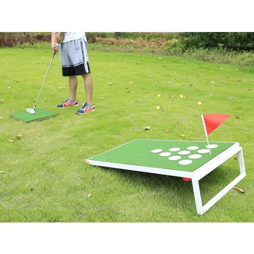 SPRAWL Golf Cornhole Set Exciting Golf Chipping Game Chip Shot Game for Tailgate Beach Backyard Man Cave