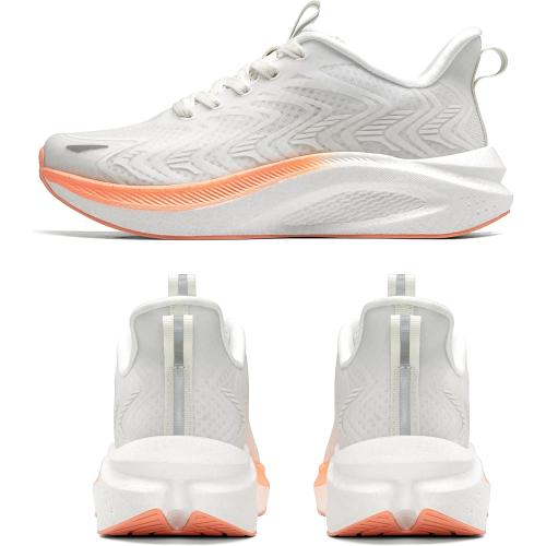 Size 11 Color White Women's Running Walking Tennis Shoes Comfortable Non-Slip FlyLife Breathable Athletic Workout Gym Cross Trainer Sports Sneakers