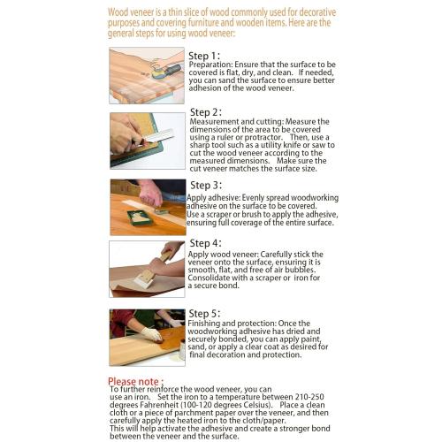 Natural Black Walnut Thin Wood Veneer - 23.6Extra Wide - Ideal for Furniture, Speaker Renovation, Guitar, and Audio Outer - Decorative Veneer Sheet, 23 x 98