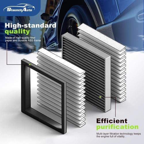 Engine & Cabin Air Filter Combo for Honda Civic 2.0L 2016-2026
