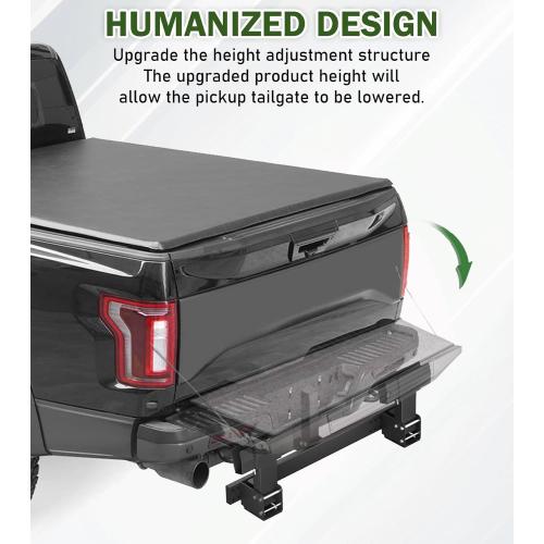 Black ELITEWILL Dual Trash Can Hauler Allowing Backing-up High-Loading Garbage Can Towing Hitch Carrier Fit for Vehicle/Cars/Trucks/Golf Carts/ATV/UTV with 2 Hitch Receiver