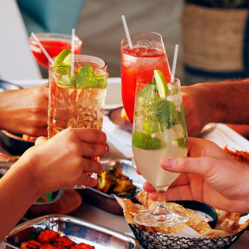 Plastic Straws 500 Pcs Individually Wrapped Clear Disposable Drinking Straw | 10.2 Long Made in USA - Straight Long Straws for Party, 0.23'' Diameter
