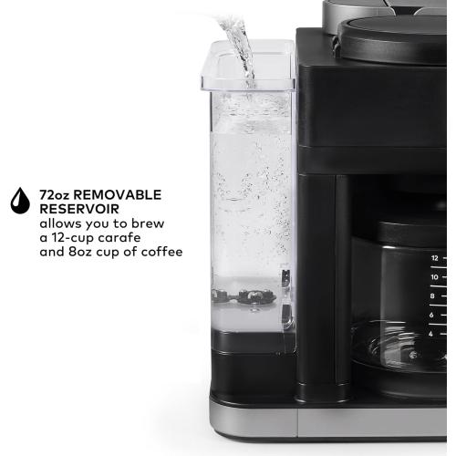 Keurig K-Duo Hot & Iced Single Serve & Carafe Coffee Maker – MultiStream Technology, 72oz Reservoir, Ideal for Holiday Hosting & Gift Giving (Gen 2)