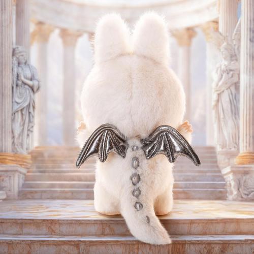WHITE POP MART The Monsters - Angel in Clouds Vinyl Face Doll, 22.83 inches Height, Toys for Modern Home Decor, Collectible Toy Set for Desk Accessories, 1PC