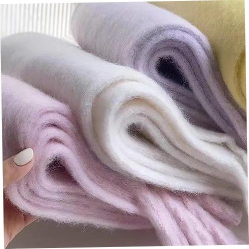 White Scarf 15 X 91 Large Soft Winter Scarf For Women Thicken Warm Scarves With Tassel Elegant Fluffy Scarves Blanket Classic Neck Scarf For Women Girls Cold Weather,Winter Scarf