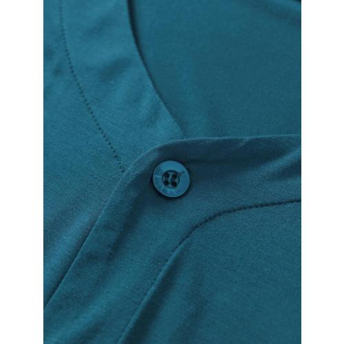 Latuza Men's Bamboo Viscose Button Down Pajama Shirt 2 Pack XXL