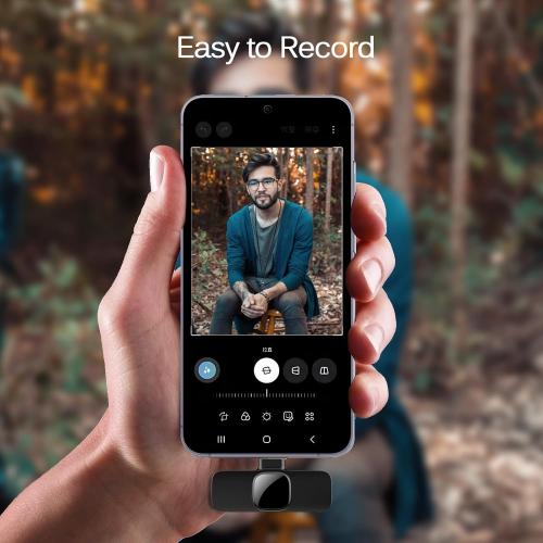 Labstandard Professional Wireless Lavalier Lapel Microphone for iPhone, iPad, mini Video Recording Mic forInterview Video Podcast Vlog YouTube&Livestream, Noise Reduction, Plug &Play