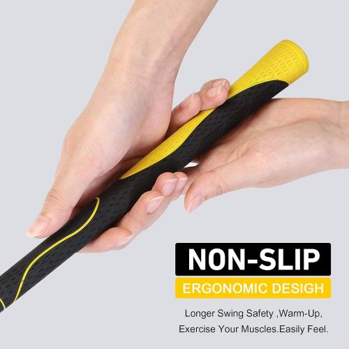 Golf Swing Trainer Aid and Correction for Strength Grip Tempo & Flexibility Training Suit for Indoor Practice Chipping Hitting Golf Accessories