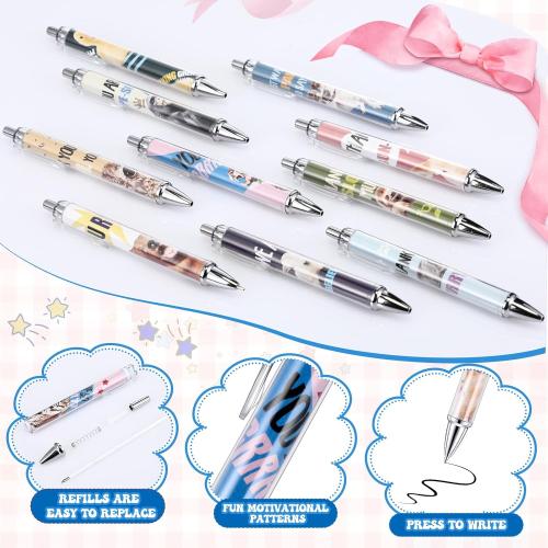 30 Pcs Employee Appreciation Animal Pens Gifts Pet Inspirational Pens Bulk Positive Animal Ballpoint Gifts for Coworker Teacher Students Nurse Doctor Staff Team