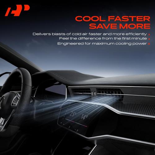 A-Premium Air Conditioning A/C Condenser Compatible with 2016-2021 Honda Civic L4 2.0L