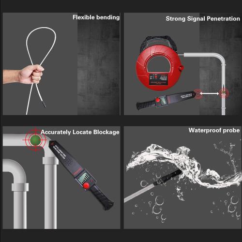 Pipe Locators, Water Pipe Blockage Detector