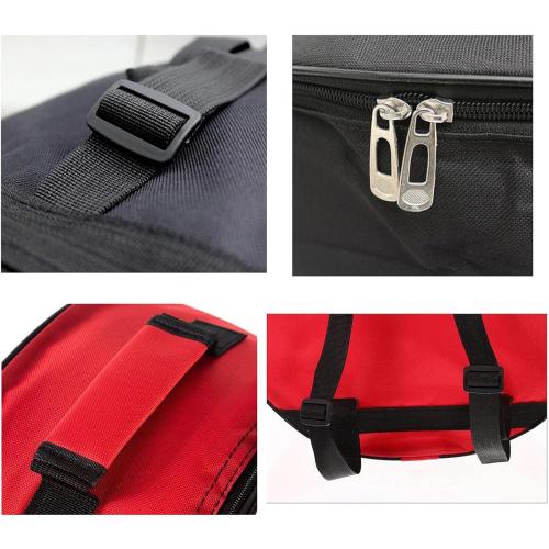 Oxford 13/14″ Snare Drum Bag Portable with Adjustable Strap and Drum Stuff Bag| Lightweight Waterproof Durable Snare Drum Case for Performances & Practice