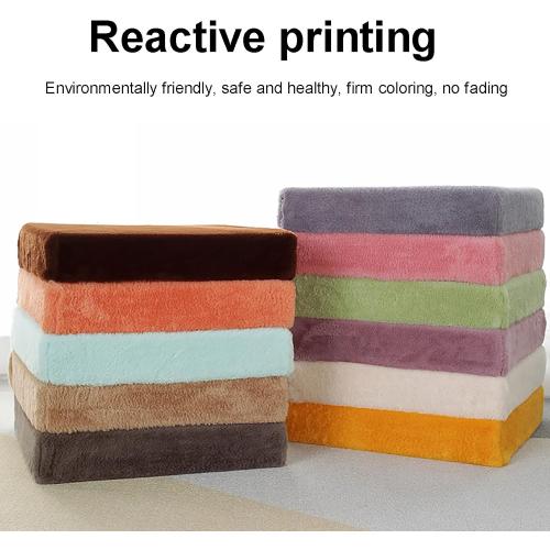 Modern couch cushion,Plush Square Non Slip Cushion Comfort Soft Seat Pad Washable Cover,Solid Color Memory Foam