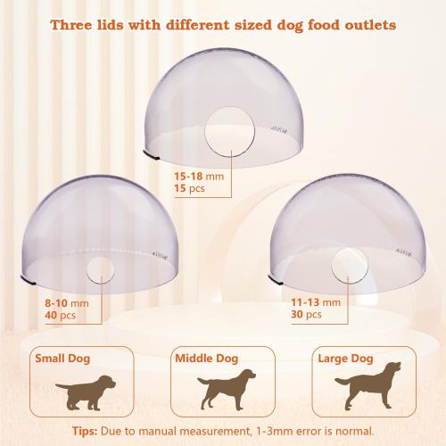 Dog Interactive Treat Dispenser Toy, Food Puzzle Slow Feeder (Yellow)