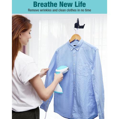 BEAUTURAL Steamer for Clothes, Portable Handheld Garment Fabric Wrinkles Remover, 30-Second Fast Heat-up, Auto-Off, Large Detachable Water Tank