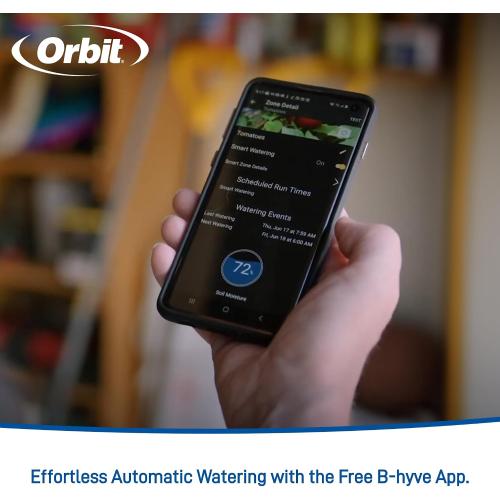 Orbit 21004 B-hyve Smart Hose Watering Timer with Wi-Fi Hub
