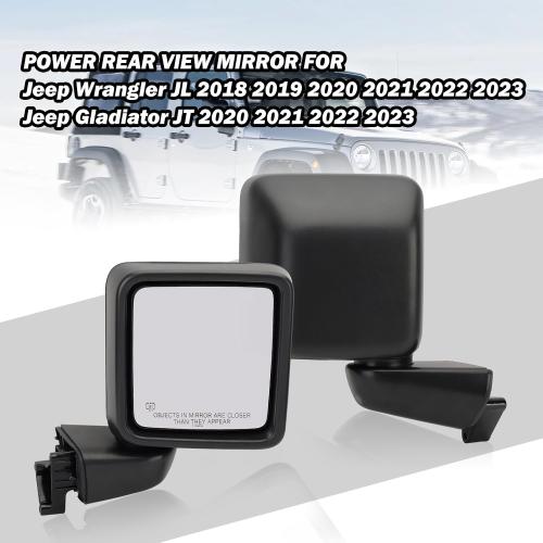 RH Side Mirror for 2018-2023 Jeep Wrangler JL/2020-2023 Gladiator JT 5Pins