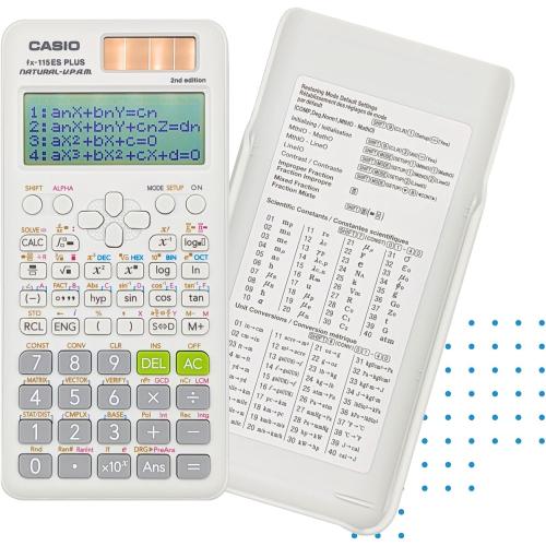 Casio fx-115ES Plus 2nd Edition – Advanced Scientific Calculator | 280  Functions, Natural Textbook Display℠ | Ideal for Math, Science, Engineering & Statistics