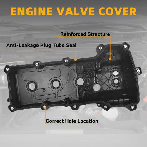 Engine Valve Cover Passenger side Driver Side Compatible with Ford F-150 Edge Explorer Flex 2013-2019 Lincoln MKS MKT Mark LT 3.5L 3.7L 2011-2019