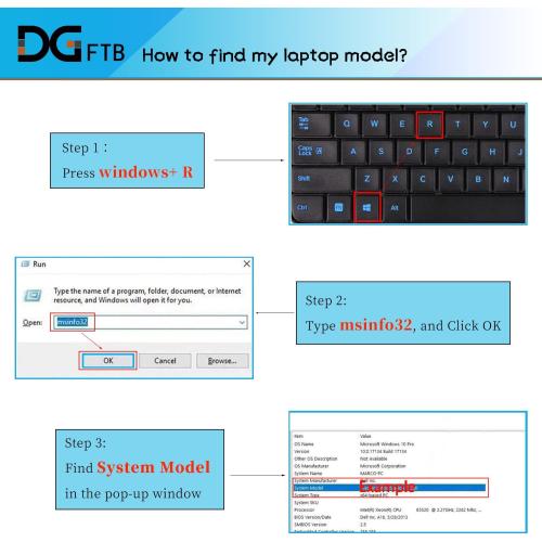 DGFTB 916TA135H DYNZ02 New Laptop Battery for Microsoft Surface Laptop Go Model 1943 12.4-Inch Series AHA42227028 AHA42227027 (7.58V 39.7Wh/5235mAh)