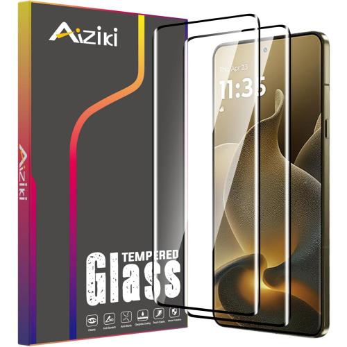 2-Pack Tempered Glass for Motorola Signature Screen Protector, 3D Full Coverage [Case Friendly & Ultra Resistant], Scratch-Proof Bubble Free Film for Moto Signature, Easy Installation