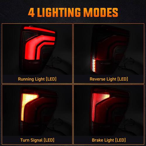 Right Tail Light for Ford F150 2024 2025 Rear Brake Lamp W/O Onboard Scales | MIEF ROD Passenger Side Taillight W/Blind Spot (W/O Module) Replacement for RL3Z13404C