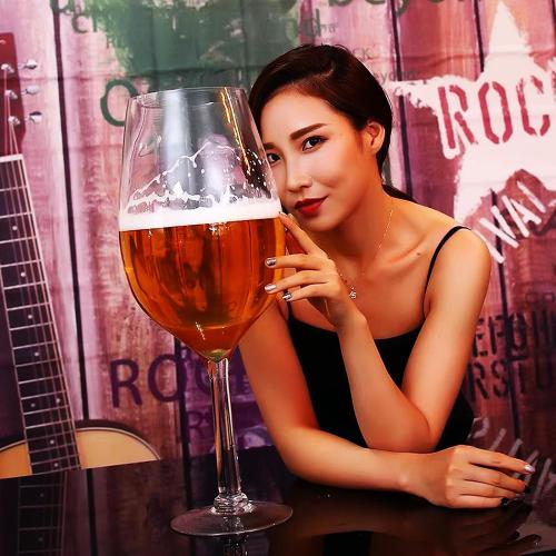 Size 6500ml Worlds Largest Giant Wine Glass Huge Stemware Creative Oversized Goblet Extra Large Champagne Glasses Beer Mug Red Wine Glasses 6500ml