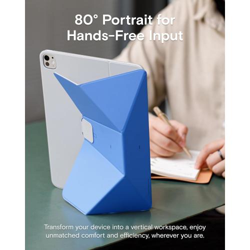 MOFT Dynamic Folio Case for iPad Pro 11- inch (M5 2025 / M4 2024), Slim Magnetic Stand Case with 20  Viewing Angles, Auto Wake/Sleep, Ultra Thin, Jet Black