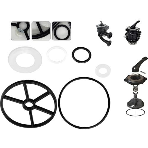 Pool Filter Parts Spider Gasket Kit,SP0710 Pool Pump Parts,SPX0710CA Diverter Valve Pool Pump Seal Parts, SPX0710L O-Ring Vari-Flo XL Valve Compatible with Hayward Sand Filter Replacement Parts