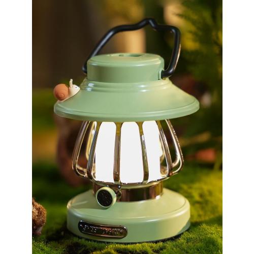 Kids Lantern with 3 Color Dimmable & USB-C Charging,Boys Night Light for Bedroom, Indoor Outdoor Adventures & Emergency Use Toddler Flashlight Camping Essentials for Kids (Green)