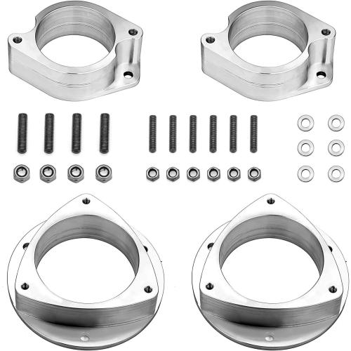 WSays 3 Shock Lift Suspension Extension Spacers Compatible with Subaru Impreza WRX WRX STi Forester XV Crosstrek 2008-2017
