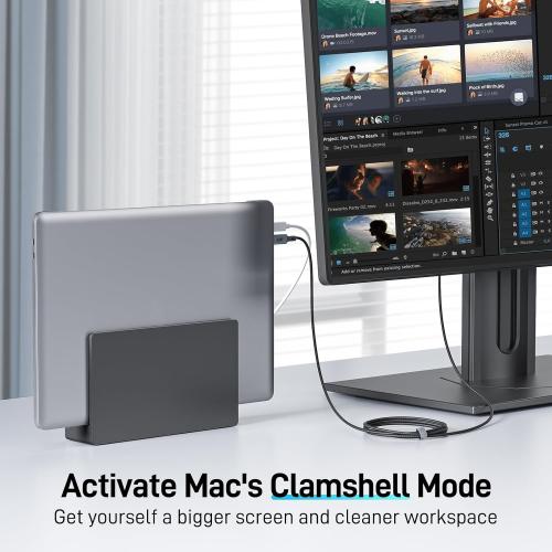 acer USB C to HDMI Cable for Home Office 6.6FT (4K@60Hz), Thunderbolt 4/3 Compatible, High-Speed Type C to HDMI 2.0 Braided Cord for MacBook, iPhone 17/16 Pro/Max, iMac, iPad Pro, Galaxy S25, Surface