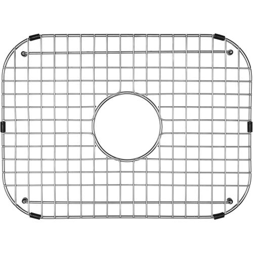 Serene Valley Sink Grid 18-1/8 L x 13-3/8 W, Centered Drain with Corner Radius 3-1/2, NDG1813C