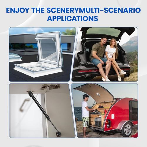 C1613678 24 Gas Strut Shock,135Lbs/601N Lift Support,24 inch Gas Spring Shocks Prop Lift for Tonneau Cover Truck Pickup Bed RV Door Replacement Sturt C1619770, 2-Piece Set