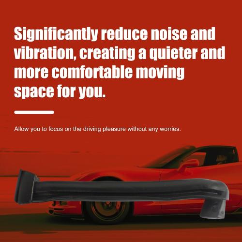Convertible Top Weatherstrip Seal Kit 12.91 Length for 1986-1996 Chevy Corvette C4 - Premium EPDM Rubber Upper Header Seal 2.13 & 2.35 End Heights - Direct Fit, Leak Repair & Wind Noise Reduction